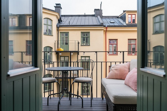 Квартира в историческом здании в Стокгольме