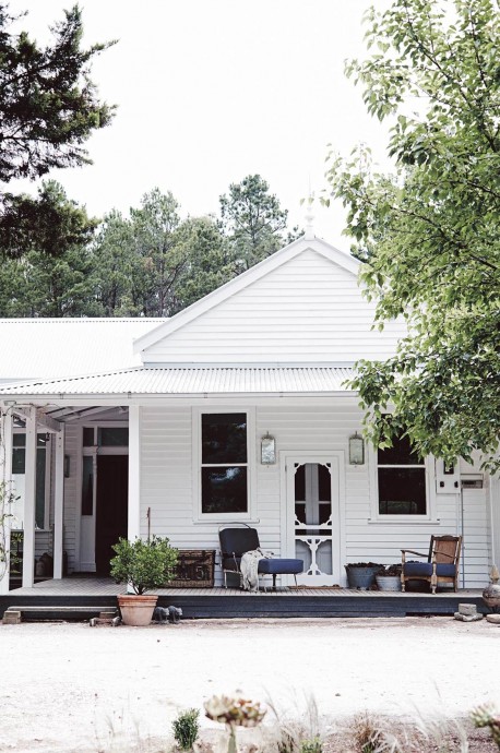 Загородный дом ландшафтного дизайнера Наташи Морган в австралийской деревушке Спарго-Крик