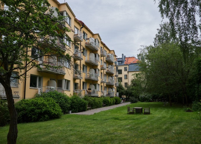 Квартира площадью 44,5 м2 в Стокгольме
