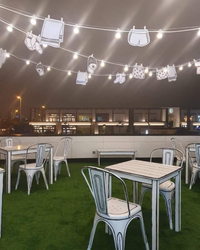 Уникальный дизайн Greem Caf&eacute; в Сеуле