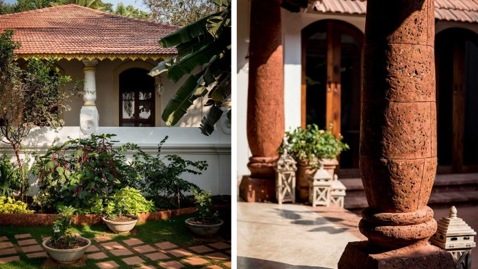 Восстановленный 200-летний дом в Гоа, Индия