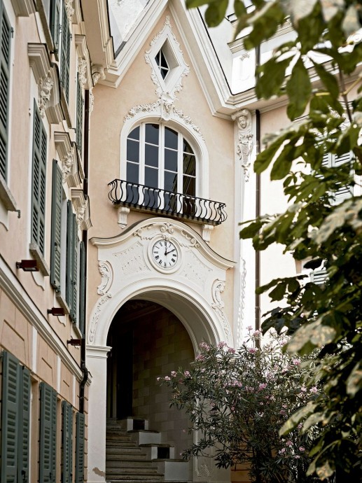 Апартаменты архитектора Франчески Нери Антонелло в неоготическом замке XIX века (Лугано, Швейцария)