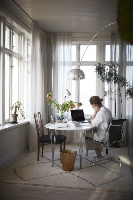 Дом дизайнера Мии Салин на полуострове Сярё, Швеция