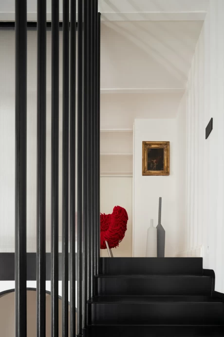 Квартира площадью 60 м2 с потолками высотой 5 м в доме начала XX века в Неаполе, Италия