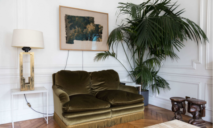Квартира текстильного дизайнера Эман де Маллере в Париже