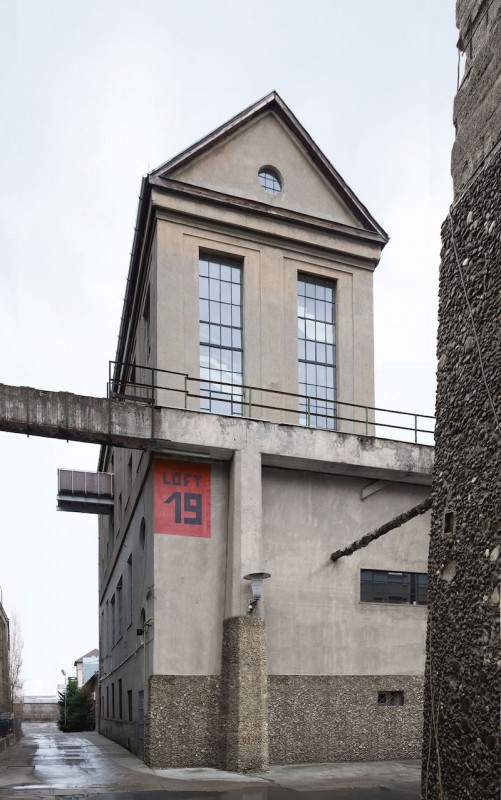 Лофт в бывшей фабричной башне