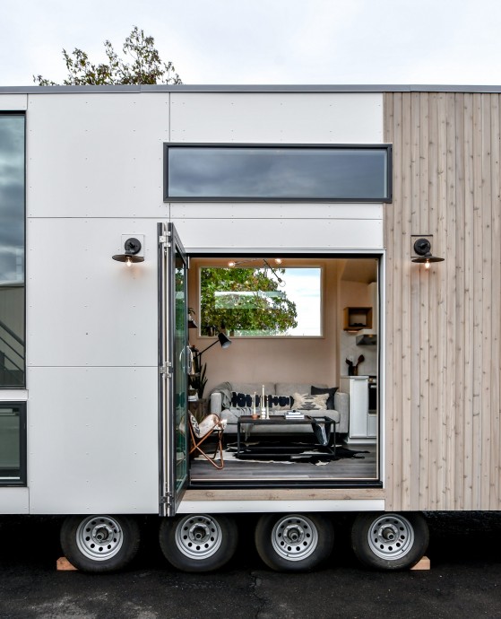 Мобильный мини-дом площадью 45 м2 от американской компании Modern Tiny Home Мобильный мини-дом площадью 45 м2 от американской компании Modern Tiny Home