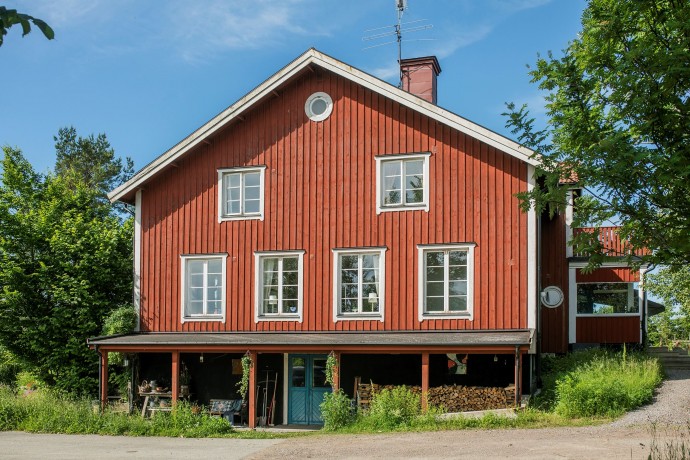 Усадьба 1920 года постройки в шведской общине Троса