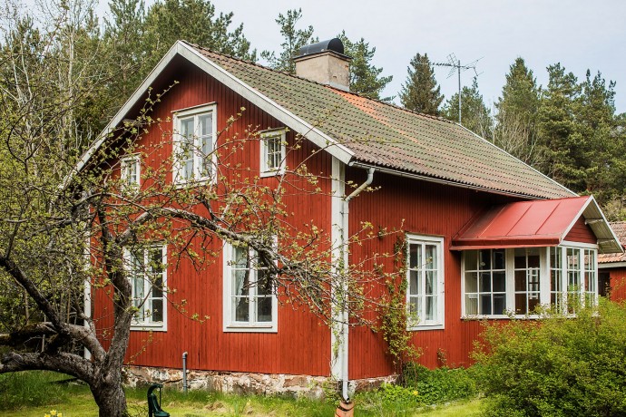 Вилла 1800-х годов постройки в Швеции