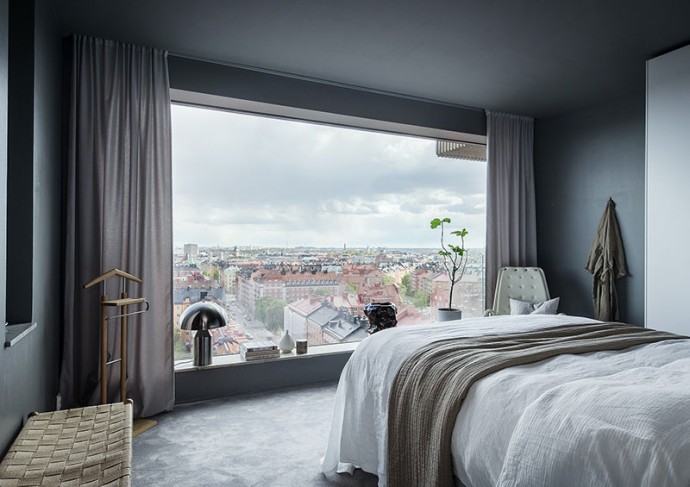 Квартира с потрясающими видами на город в Стокгольме