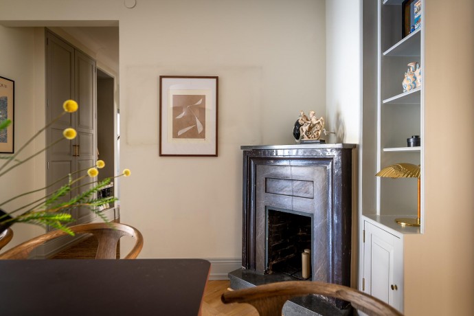 Квартира площадью 110 м2 в доме 1929 года постройки в Гётеборге Квартира площадью 110 м2 в доме 1929 года постройки в Гётеборге