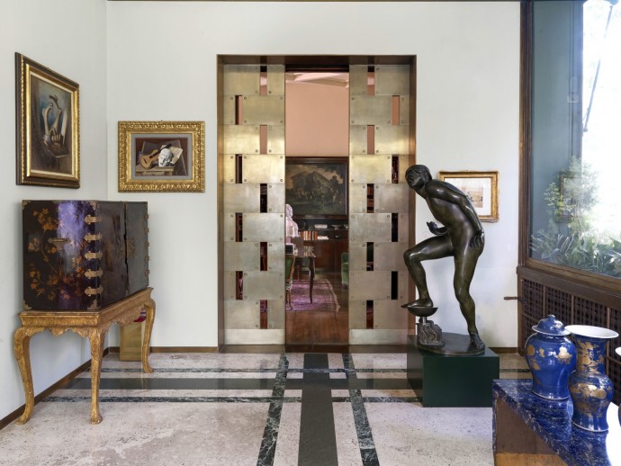 Дом-музей "Вилла Некки-Кампильо" в Милане, построенная и оформленная архитектором Пьеро Порталуппи