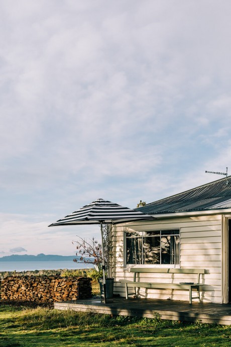 Пляжный дом в Тасмании с видом на залив Грейт-Ойстер-Бей
