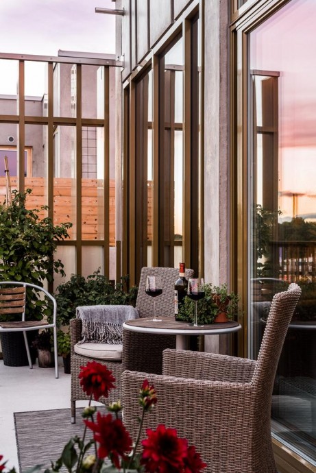 Шведская квартира-лофт площадью 95 м2 Шведская квартира-лофт площадью 95 м2