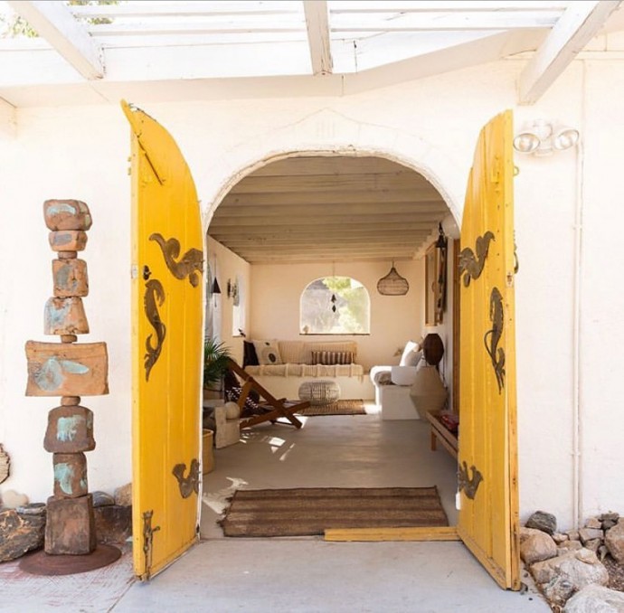 Дом в стиле Бохо в долине Моронго, Калифорния