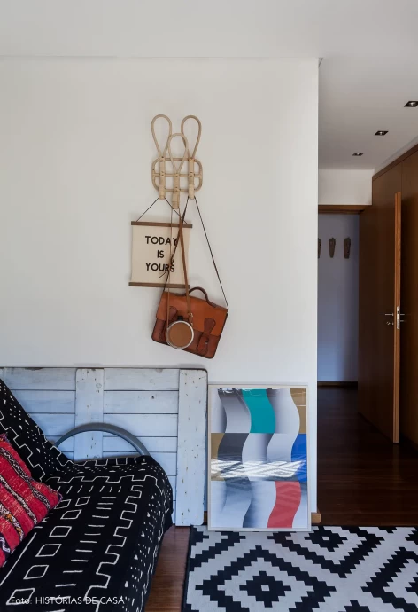 Квартира создательницы бренда изделий ручной работы Casulo Анны Мораиш в городе Авейру, Португалия