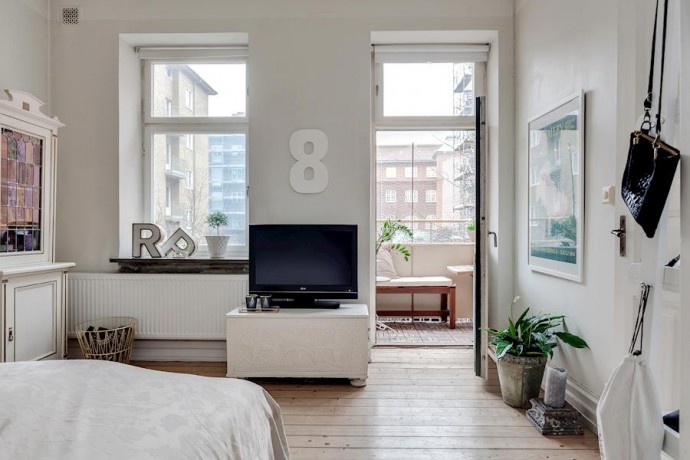 Шведская квартира площадью 42 м2 Шведская квартира площадью 42 м2