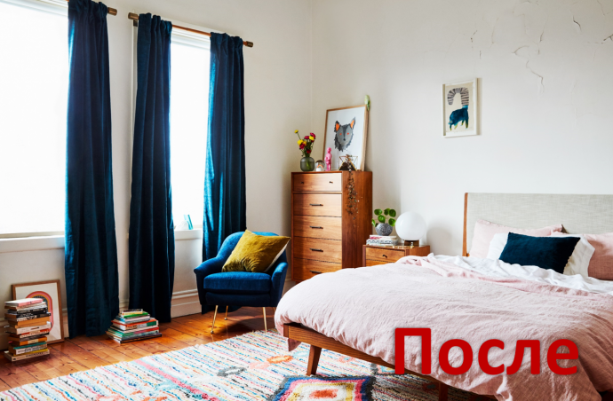 Спальня в доме дизайнера из Мельбурна Бечи Орпин