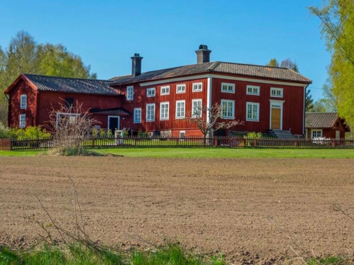 Фермерский дом 1853 года постройки в провинции Хельсингланд, Швеция