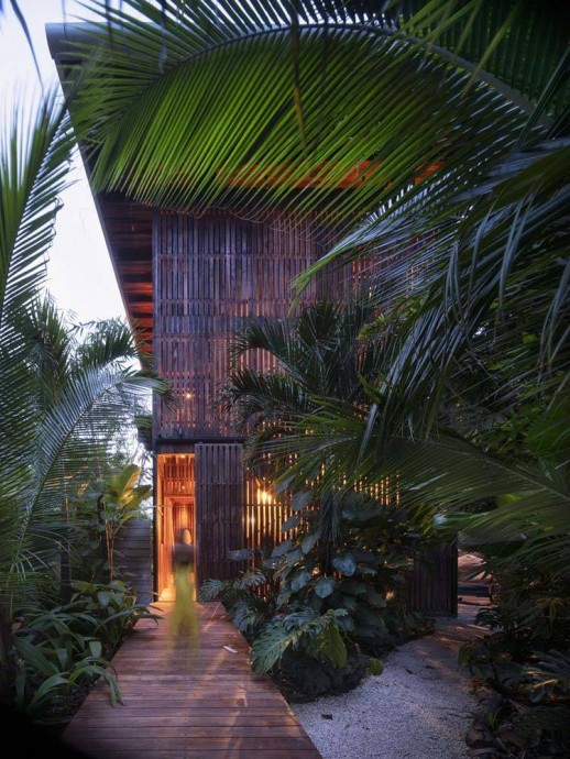 Дом посреди джунглей в Коста-Рике