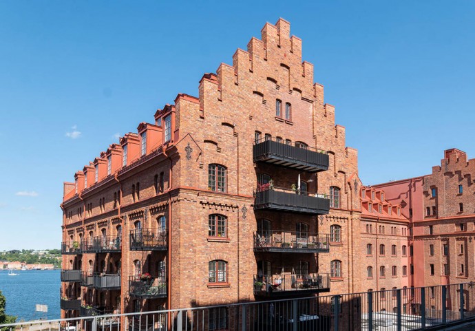 Мансардная квартира в Стокгольме