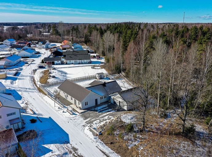 Современный загородный дом в Швеции