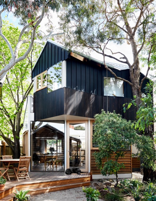 Дом дизайнера Флер Гленн в центре Мельбурна