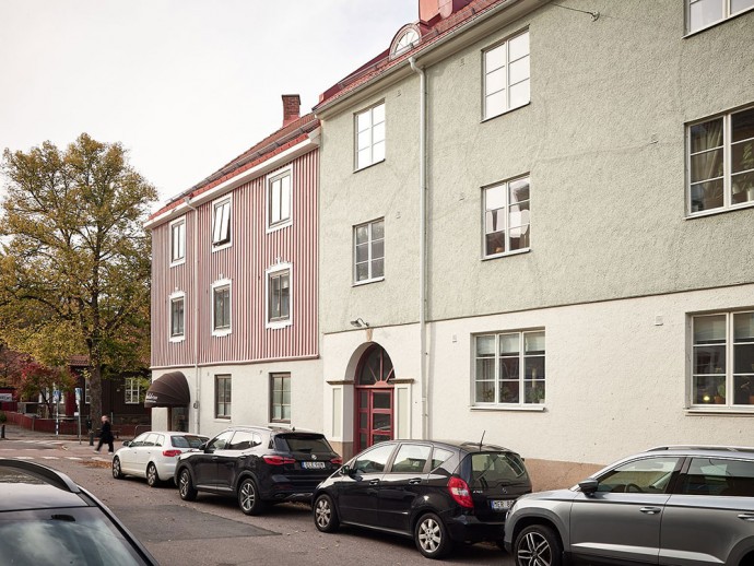Двухуровневая квартира площадью 69 м2 в Гётеборге