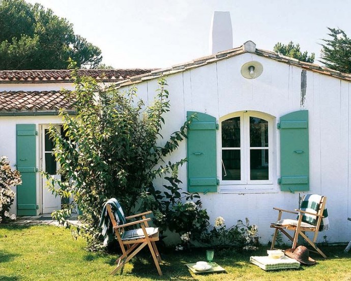Летний дом дизайнера Женевьев Летю в Биаррице, Франция