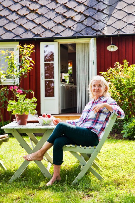 Загородный дом дизайнера Евы Кройц в Сёсдале, Сконе, Швеция