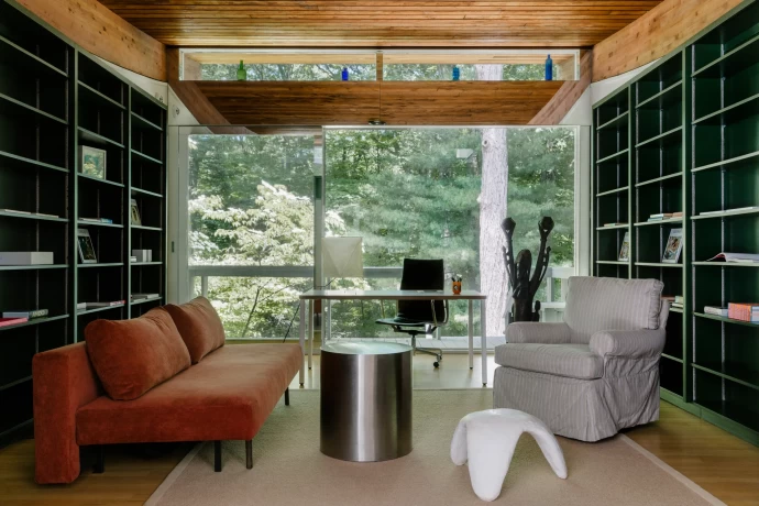 Дом дизайнера Бригиды Мишон в округе Датчесс, Нью-Йорк