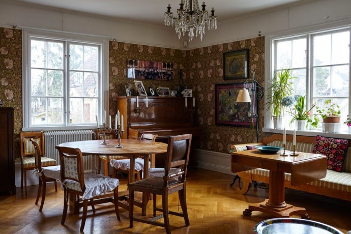 Дом гастронома, писателя и телеведущего Эдварда Блома в Стокгольме