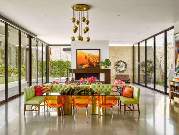 Гламурная вилла в Палм-Спрингс, Калифорния Гламурная вилла в Палм-Спрингс, Калифорния