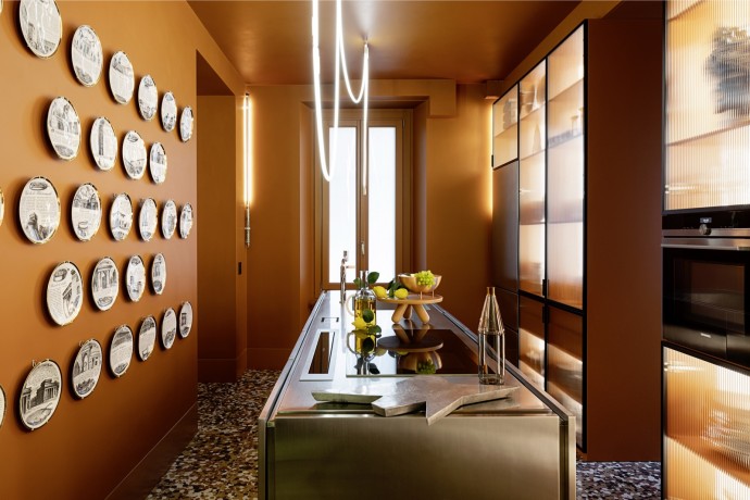 Квартира дизайнера Лучано Джорджи в Милане