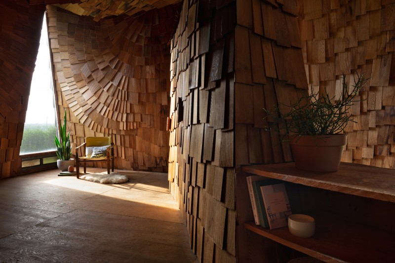 Уникальное жилое строение Prairie Chicken House в Оклахоме