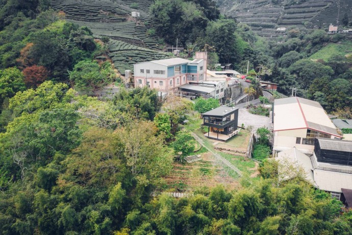 Чайхана Tryngoal Teahouse в горах Алишань на Тайване
