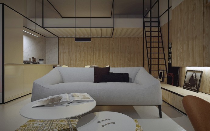 Двухуровневая квартира в Кракове, Польша