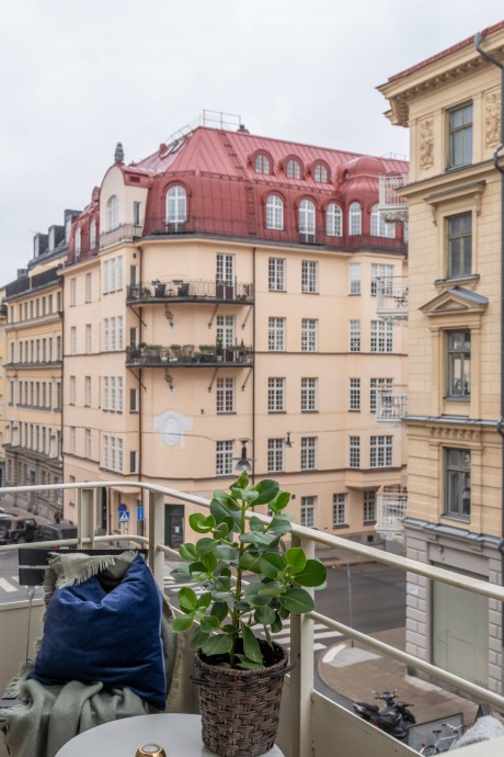 Апартаменты в Эстермальме, одном из самых зажиточных районов Стокгольма