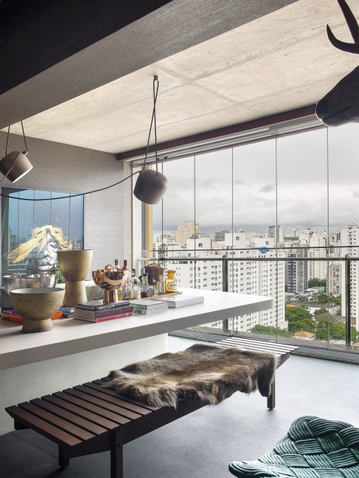 Двухуровневая квартира в Сан-Паулу