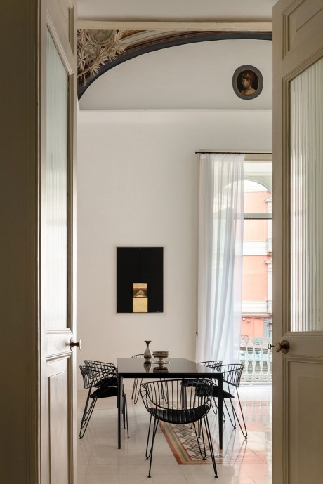 Квартира в палаццо XIX века в Неаполе, Италия