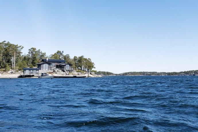 Дача на шведском острове Хольмён