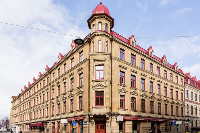 Квартира в доме 1889 года постройки в Гётеборге