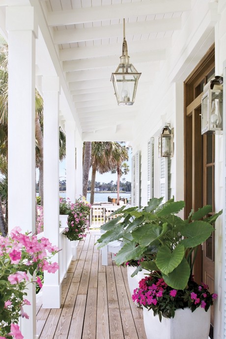 Пляжный дом дизайнера Лизы Петерсон в Хоб-Саунд, штат Флорида