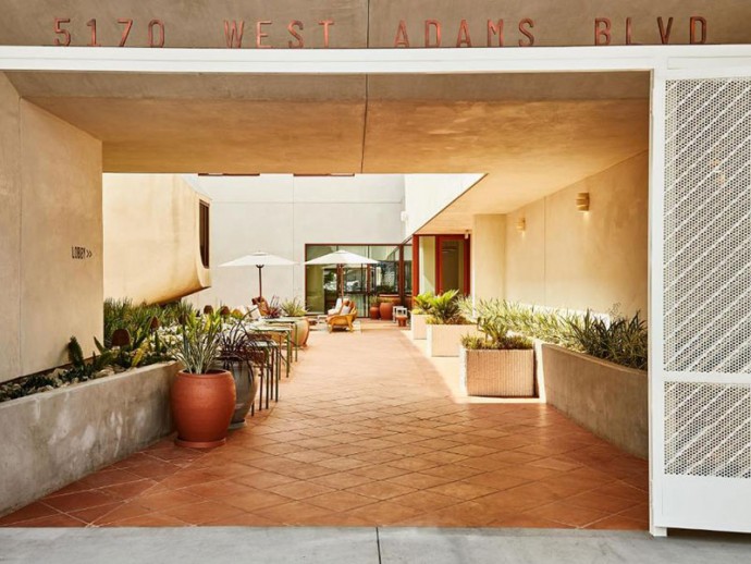Бутик-отель Alsace в Лос-Анджелесе