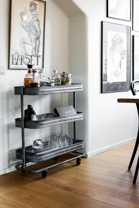 Мансардная квартира-лофт площадью 150 м2 в Стокгольме