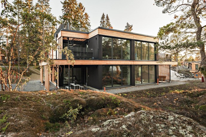 Современный дом в Швеции