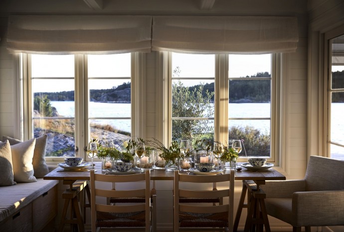 Дом для отдыха на берегу фьорда в Норвегии