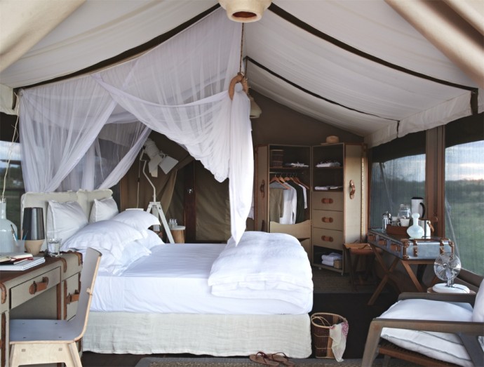 Глэмпинг Lodge Singita Mara River Tented Camp в Танзании