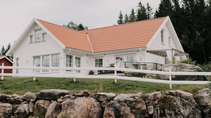 Дом фотографа и блогера Эвелины Линд (@lovisaslind) в Вестра-Геталанд, Швеция