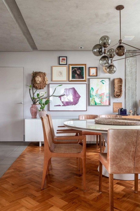 Квартира архитектора Тьяго Манарелли в Сан-Паулу